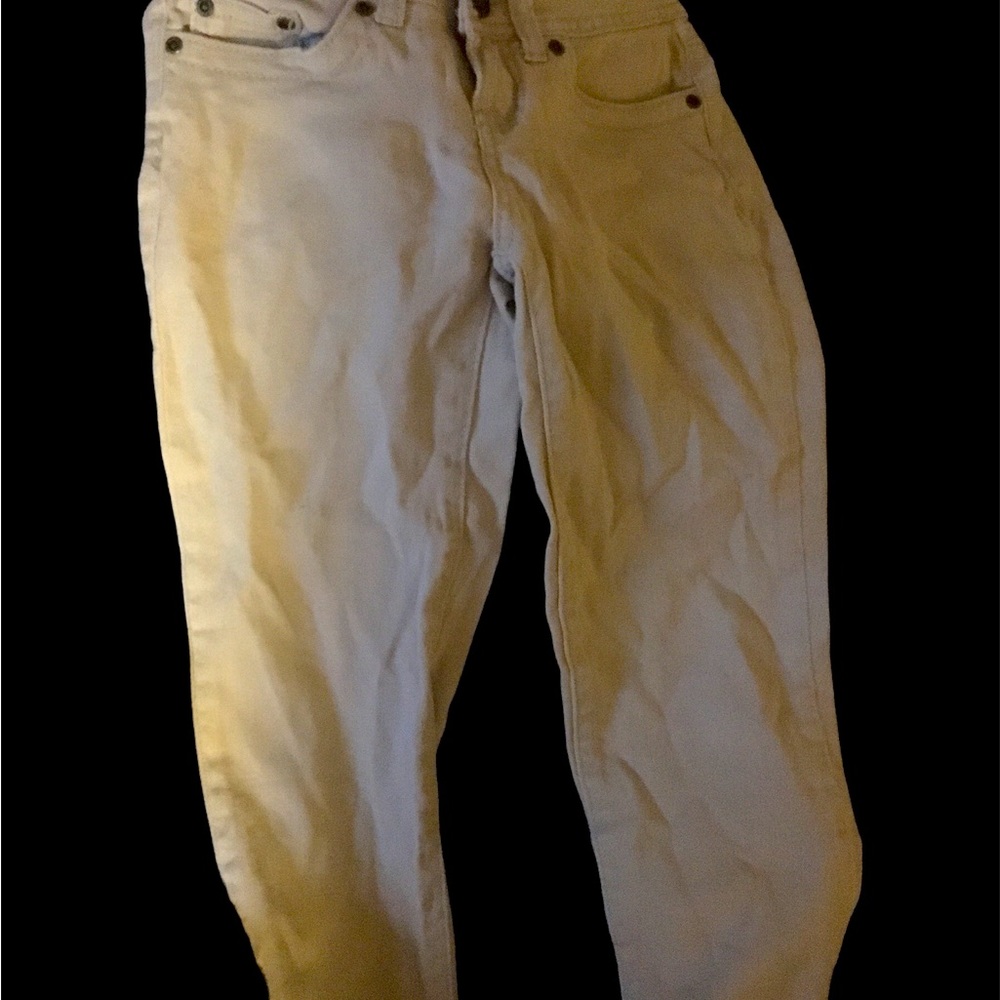 Cropped sz 1 light beige Streetwear Society Jeans
